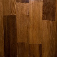 Купель круглая из сращенных ламелей мореной лиственницы